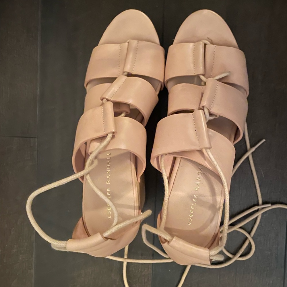 Loeffler Randall Ines Leather strap up sandal - Picture 7 of 14